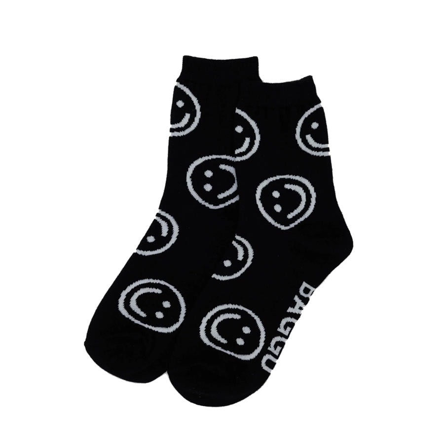 Baggu-chaussettes-happy-smile-noir-Atelier-Kumo