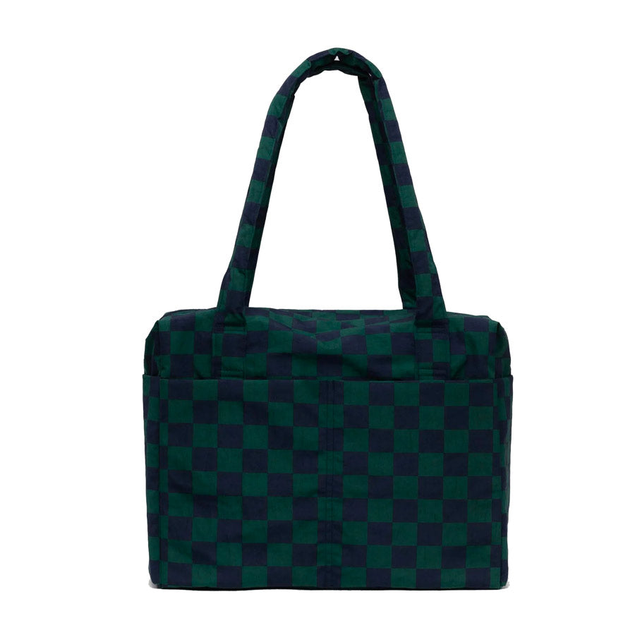 Baggu-petit-sac-de-voyage-valise-cloud-carreaux-bleu-vert-epaule-Atelier-Kumo