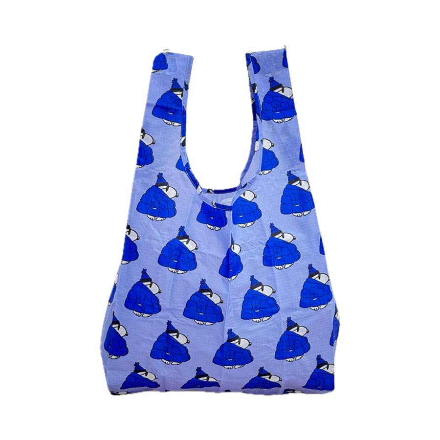 Baggu-tote-bag-standard-puffer-snoopy-peanuts-violet-bleu-course-Atelier-Kumo