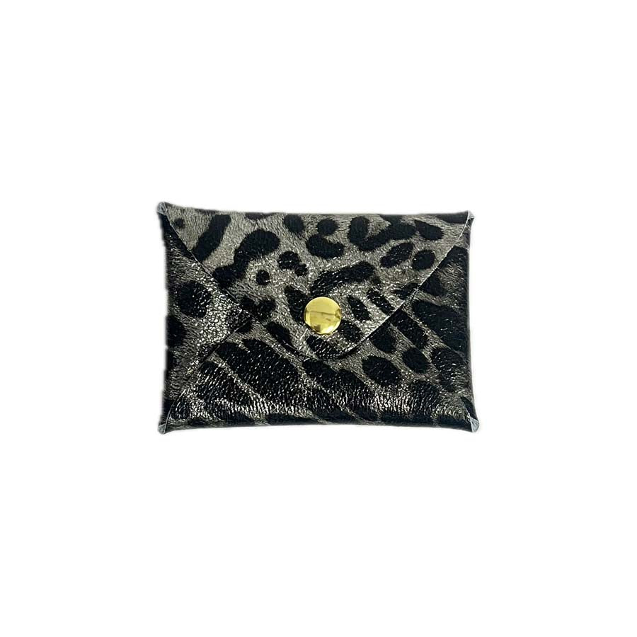 Bohm-porte-monnaie-pochette-en-cuir-leopard-argente-Atelier-Kumo