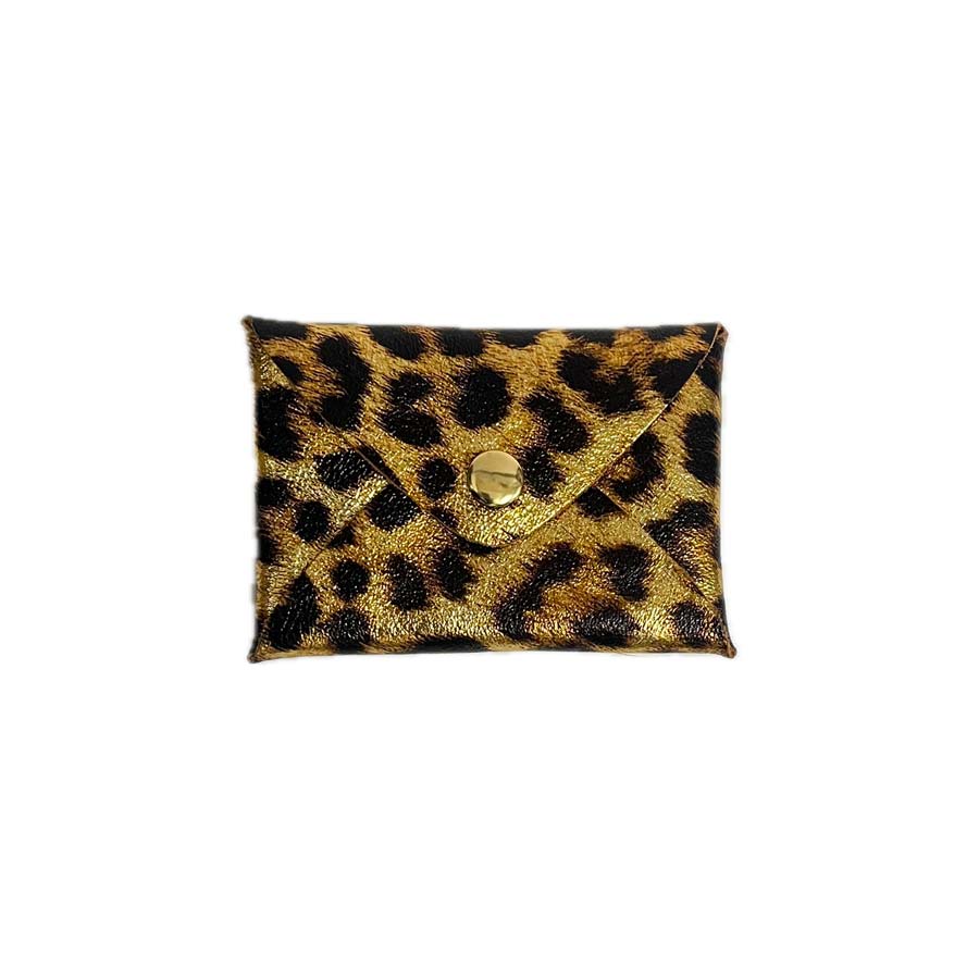 Bohm-porte-monnaie-pochette-en-cuir-leopard-dore-Atelier-Kumo