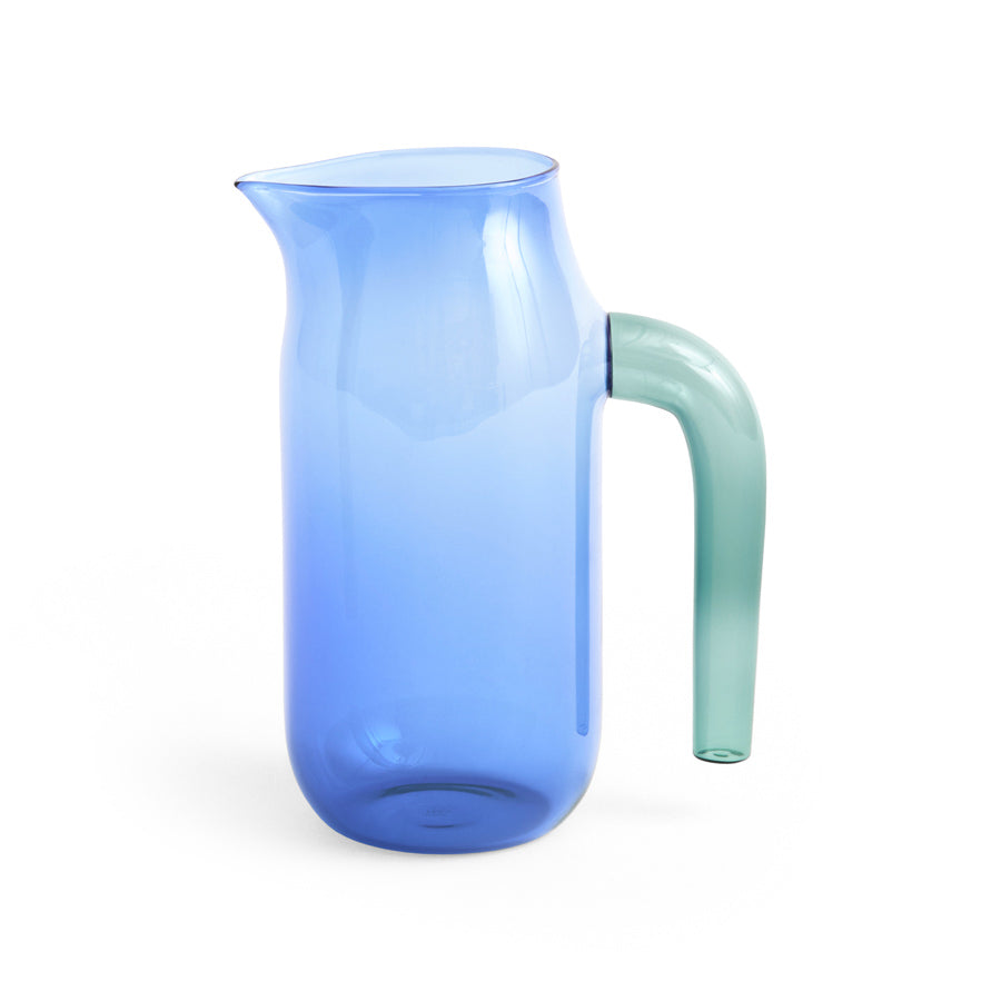 Hay-carafe-jug-bleu-xl-verre-borosilicate-jochen-holz-grand-Atelier-Kumo