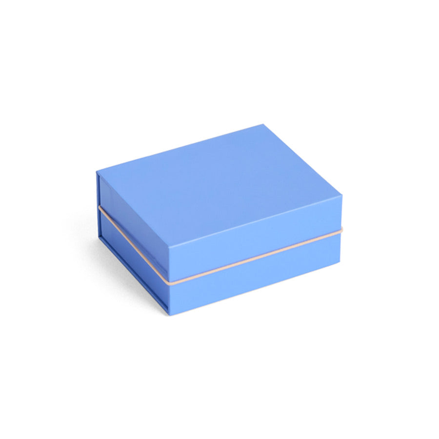 Hay-coffret-a-bijoux-de-rangement-colore-colour-storage-carton-fsc-voyage-bleu-vif-petit-format-s-small-accessoires-boite-Atelier-Kumo