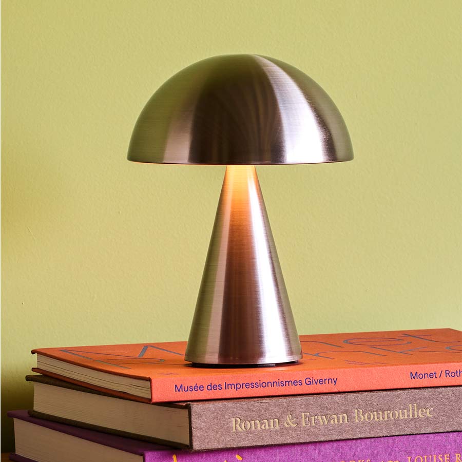 Hubsch-lampe-portable-metal-abat-jour-champignon-ambiance-Atelier-Kumo