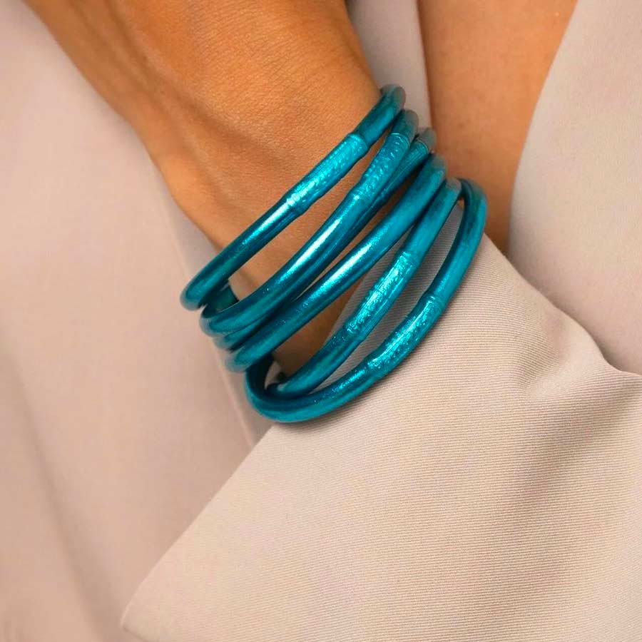 Ikita-bracelet-bouddhiste-bleu-azur-Atelier-Kumo