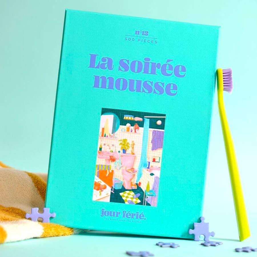 Jour-Ferie-puzzle-500-pieces-la-soiree-mousse-niveau-facile-Atelier-Kumo