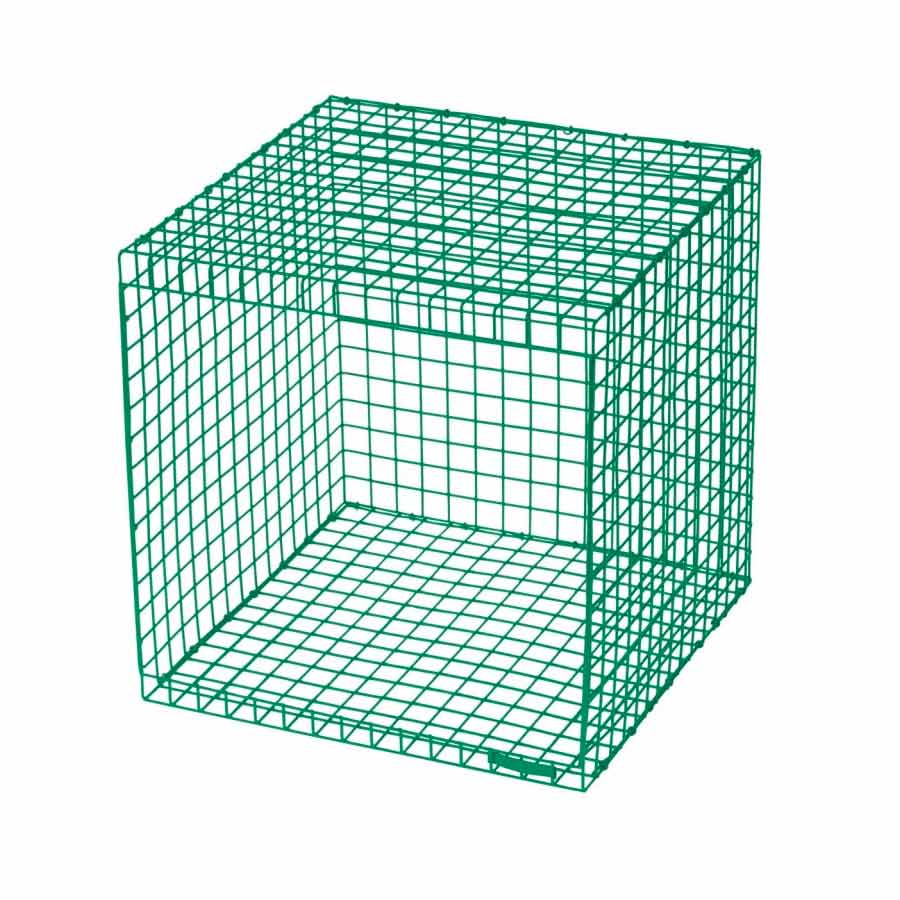 Kalager-cube-vert-grille-fil-de-fer-Atelier-Kumo