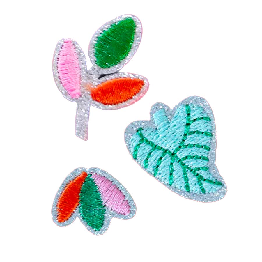 La-Petite-Epicerie-patch-thermocollant-brode-a-paillettes-fleurs-feuille-Atelier-Kumo