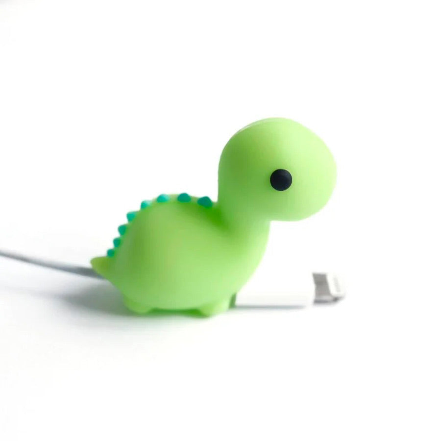 La-Petite-Epicerie-protege-cable-dinosaure-vert-chargeur-accessoire-Atelier-Kumo