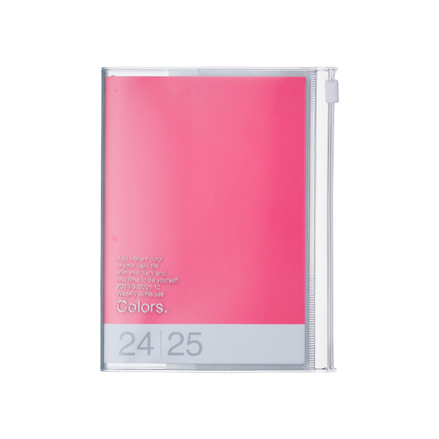 Marks-Europe-agenda-2025-a6-colors-rose-Atelier-Kumo