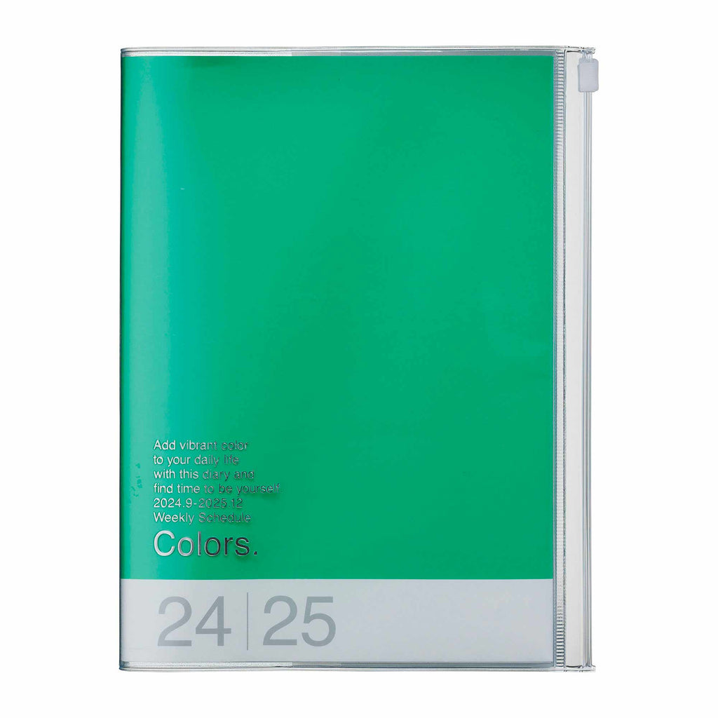 Marks-Europe-agenda-a5-2024-2025-colors-vert-Atelier-Kumo