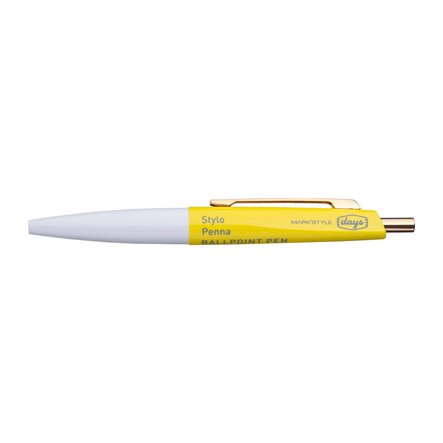 Marks-Europe-mini-stylo-bicolore-days-jaune-blanc-Atelier-Kumo