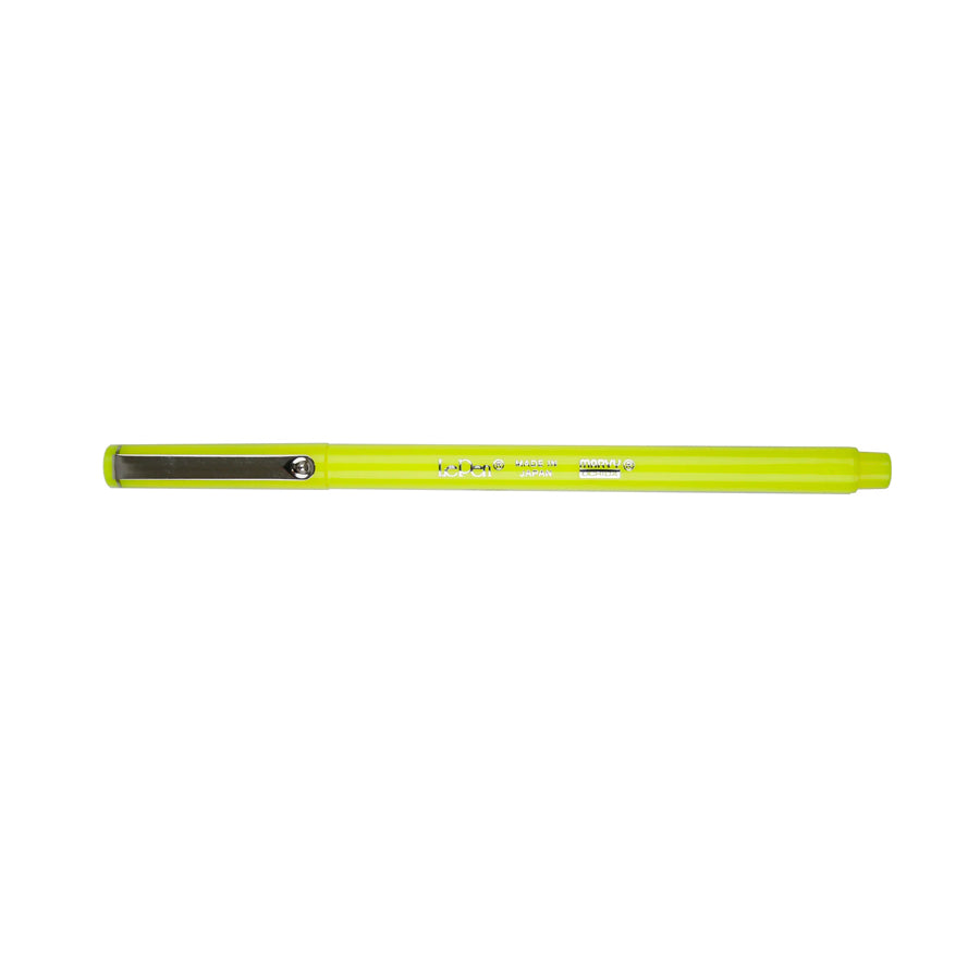 Marvy-Uchida-stylo-feutre-fin-the-pen-fluo-jaune-ecriture-Atelier-Kumo