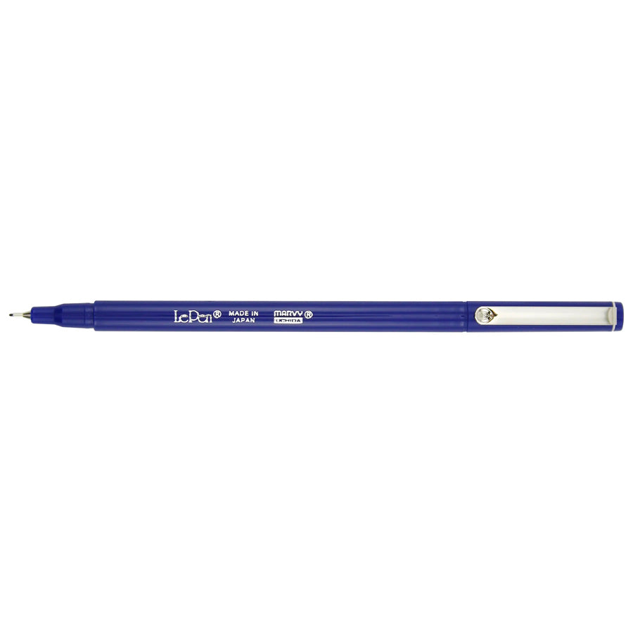 Marvy-Uchida-stylo-feutre-fin-the-pen-retro-bleu-marine-ecriture-Atelier-Kumo