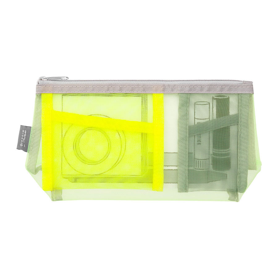 Midori-trousse-organisateur-en-filet-mesh-jaune-fluo-fermeture-eclair-Atelier-Kumo