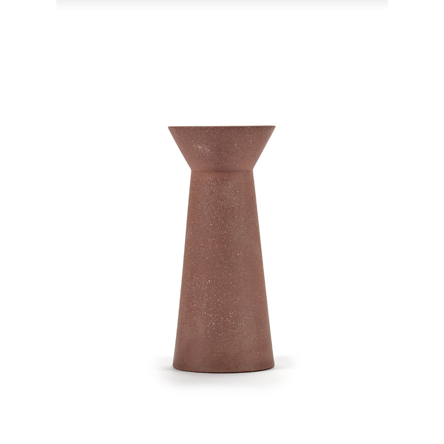 Serax-vase-02-M-argile-rouge-marie-ann-minimaliste-Atelier-Kumo